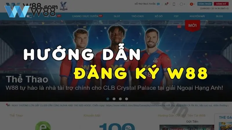 hướng dẫn đăng ký w88